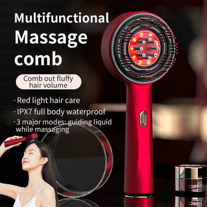 Red Light Therapy Hair Brush