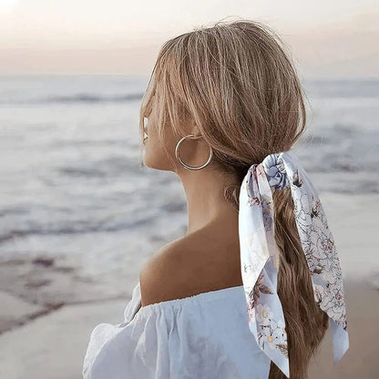 Korean Fashion Dot Scrunchies