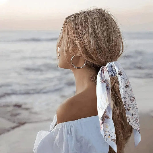 Korean Fashion Dot Scrunchies