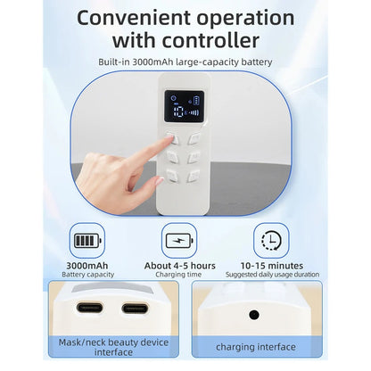 Led Red Light Therapy Mask + Neck Pad