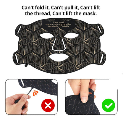 Led Red Light Therapy Mask + Neck Pad