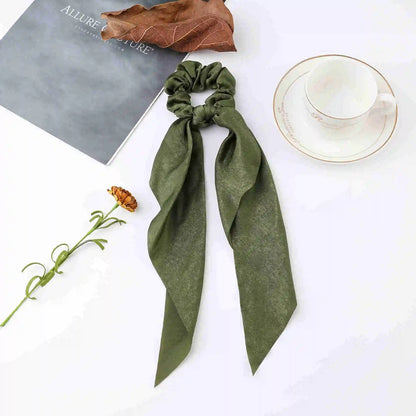 Korean Fashion Dot Scrunchies