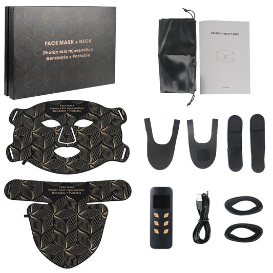 Led Red Light Therapy Mask + Neck Pad
