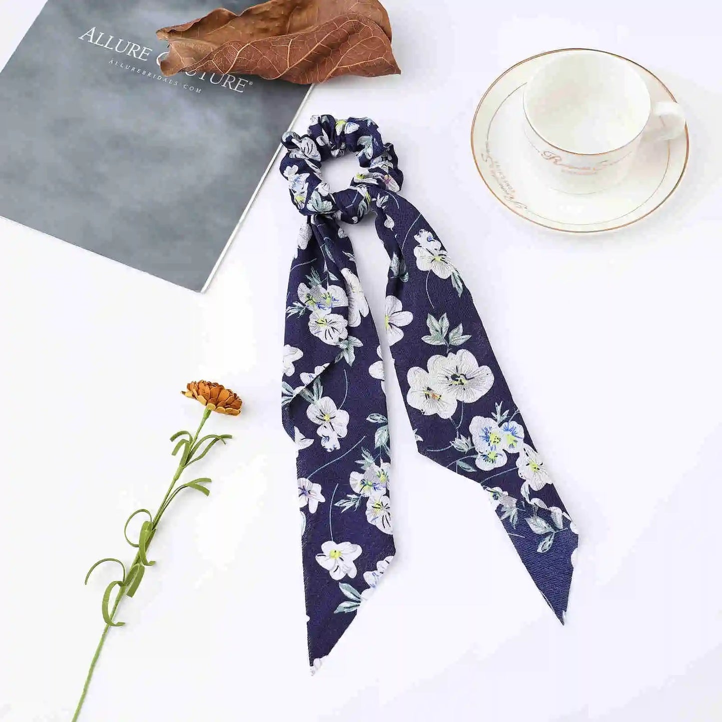 Korean Fashion Dot Scrunchies